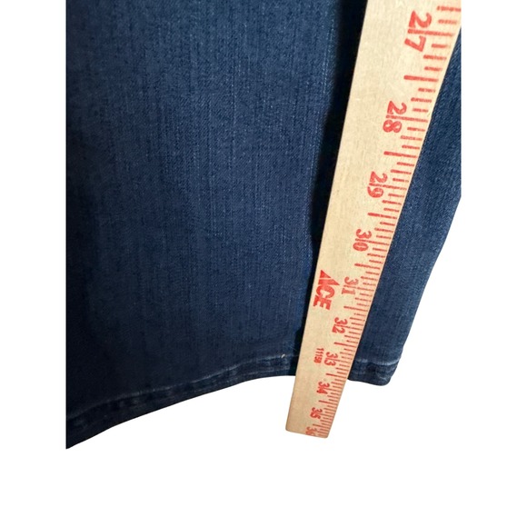 Prana Tall Inseam Blue‎ Denim Jeans Women's Size 6/28R Straight Leg - Picture 7 of 10